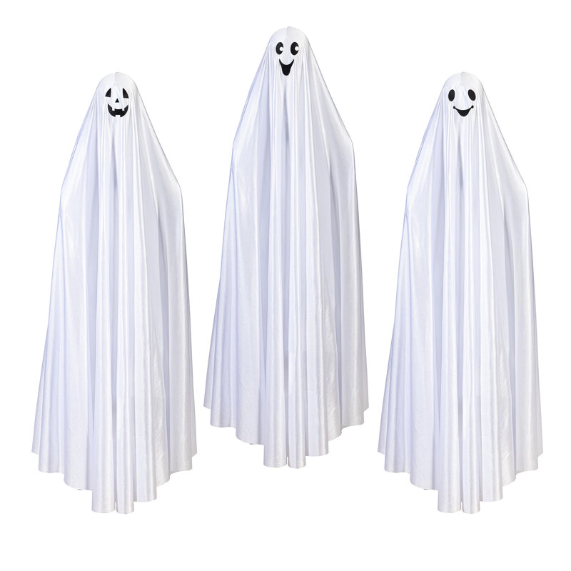 Piquet de fantôme illuminé, ensemble de 3
