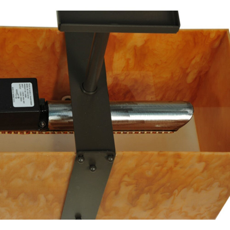 Quadrato LED Semi Flush Mount