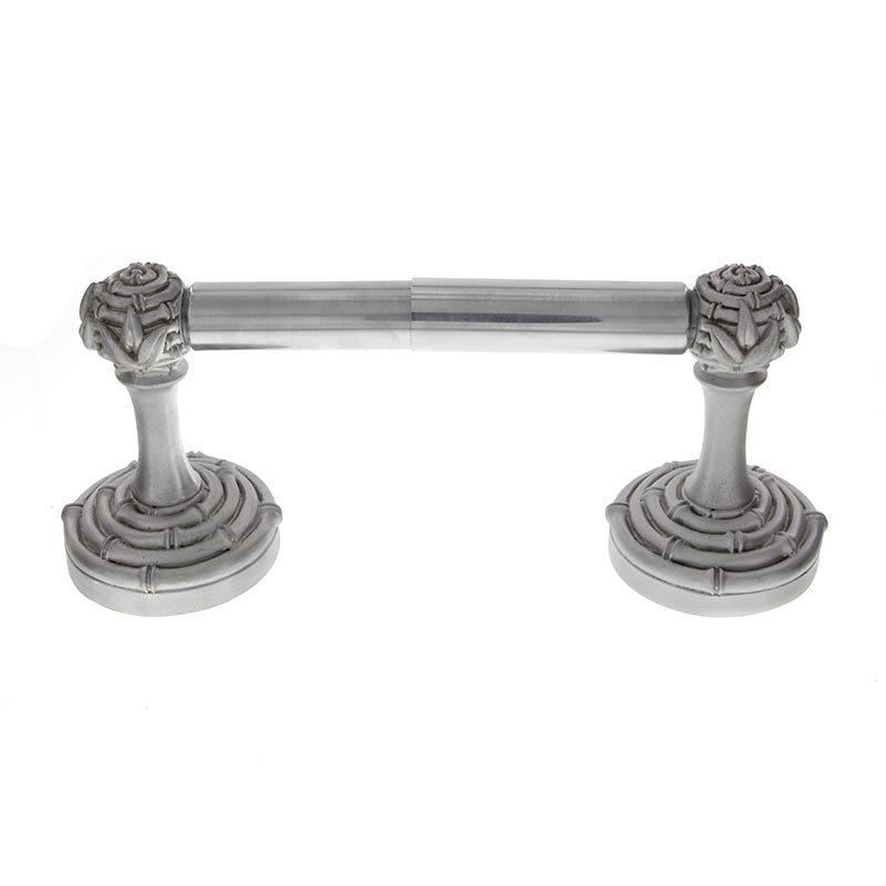 Palmaria Spring Wall Mount Toilet Paper Holder, Satin Nickel