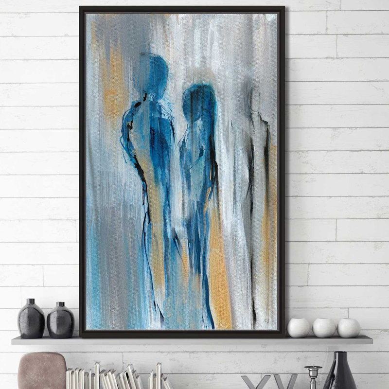 « just a memory i », reproduction de peinture à l’acrylique sur toile encadrée, H 43,5 po x l 27,5 po x P 2 po