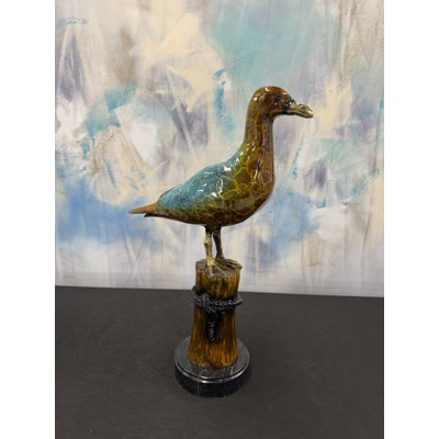 Sculpture en bronze coulé « Harbor Sentinel »