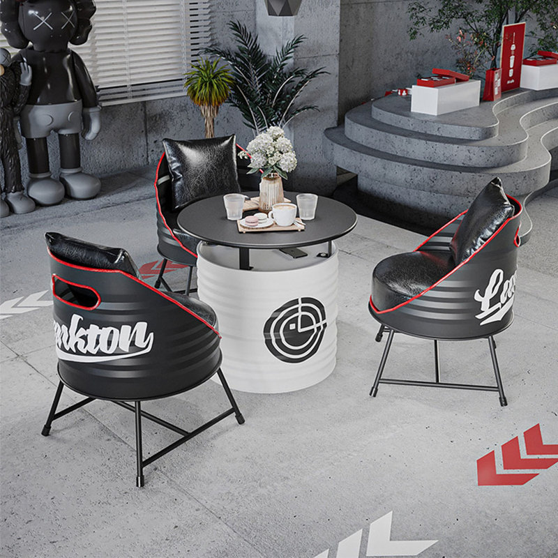 Table basse Casual, Ensemble repas 4 pièces