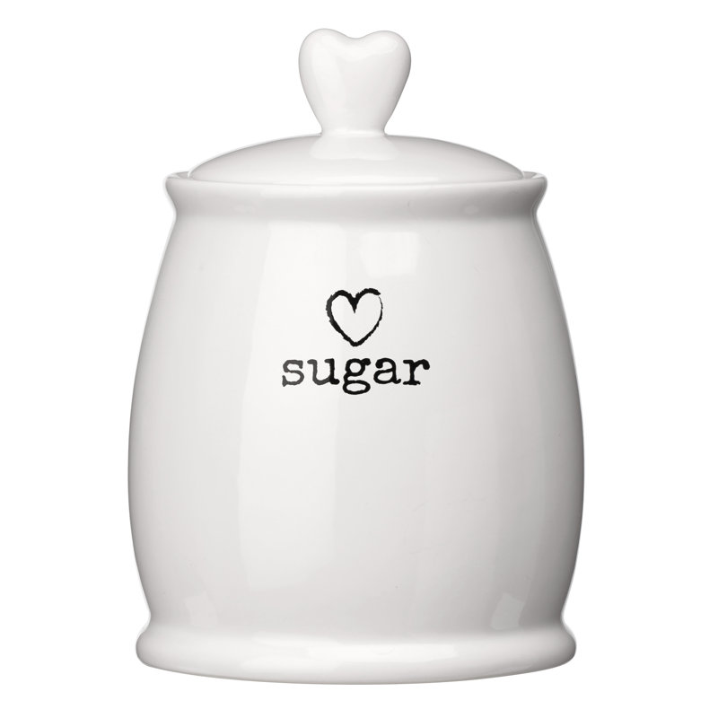 Chic Stoneware Jar
