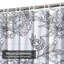 Rideau de douche imperméable à motif floral avec 12 crochets Peony Blossom-39635238