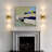 Nazreen Crystal LED Wallchiere Dimmable Wall Light-452089400