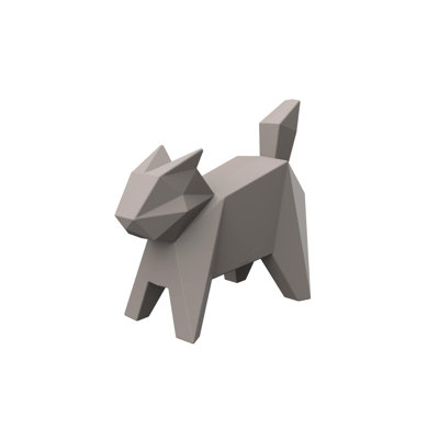 Origami - Neko Statue