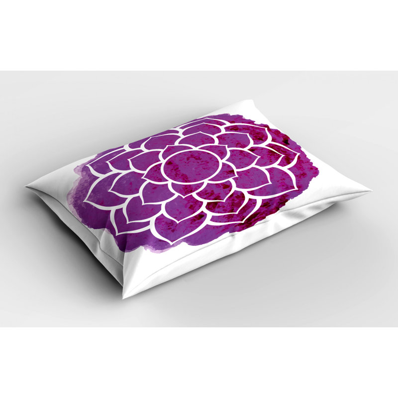 Manly Polyester Floral Sham Set, Twin