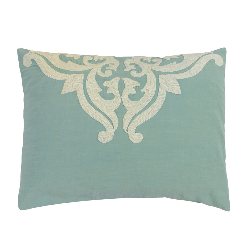 Kent Cotton Sham, Standard, Blue Surf