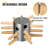 VEVOR Stainless Steel Non-Electrical Meat Basting Brush