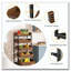 Étagère de rangement à 5 niveaux pour fruits et légumes, garde-manger, cuisine et salon