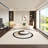 Cream  style semi-circular curved sofa-122908367-122908369