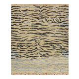 Distressed Homage Geometric Area Rug