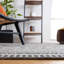 Tapis ivoire / noir Belniak-997734184