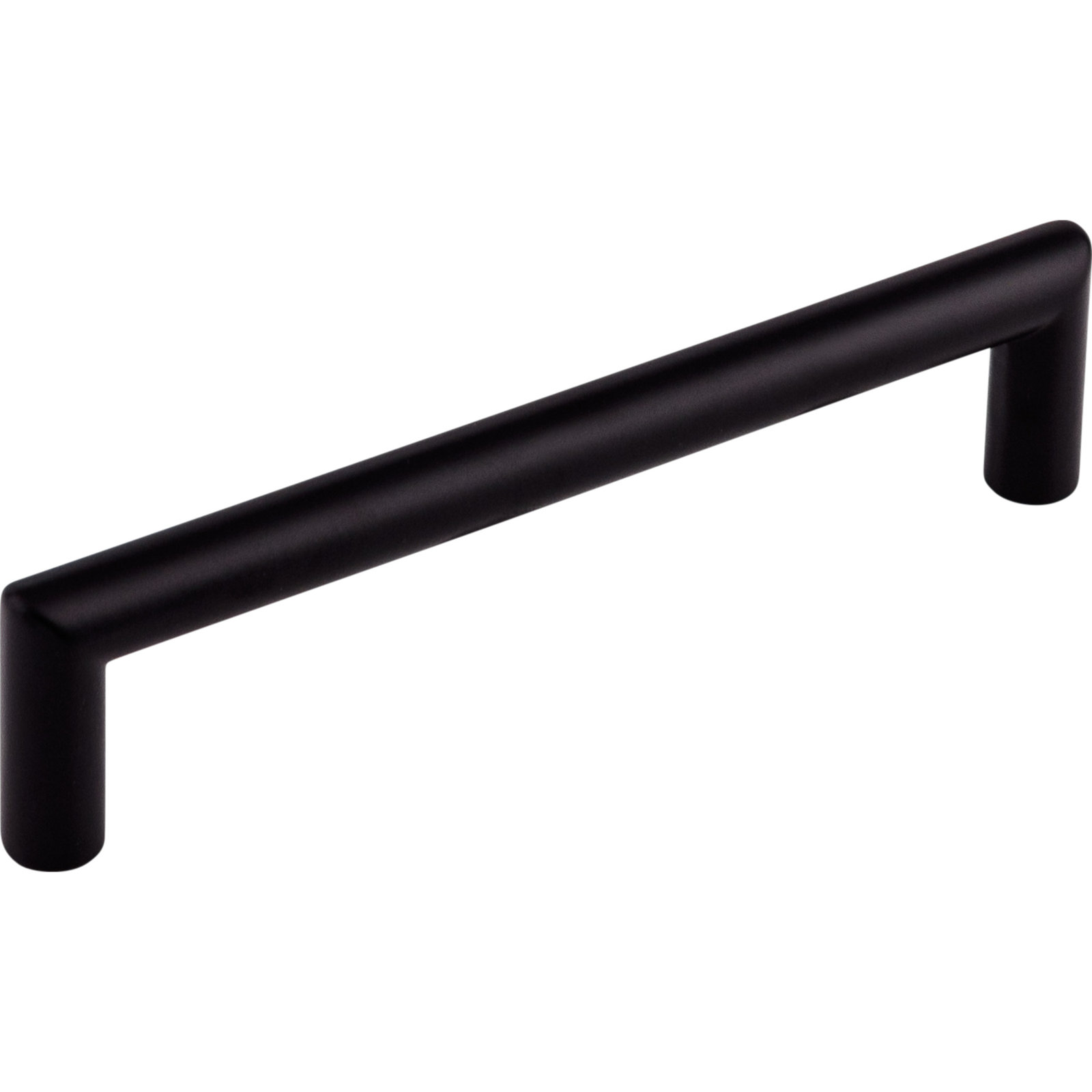 Kinney Bar Cabinet Pull, Flat Black, 5 1/16" Center to Center
