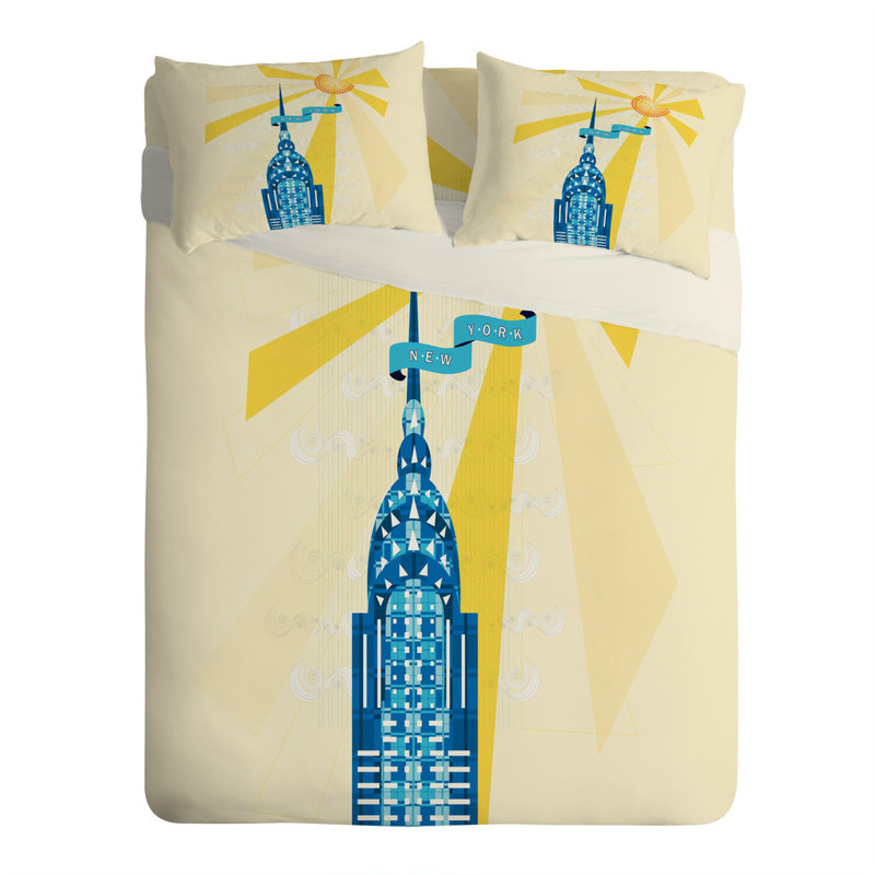 Jennifer Hill New York City Chrysler Building Pillowcase, King