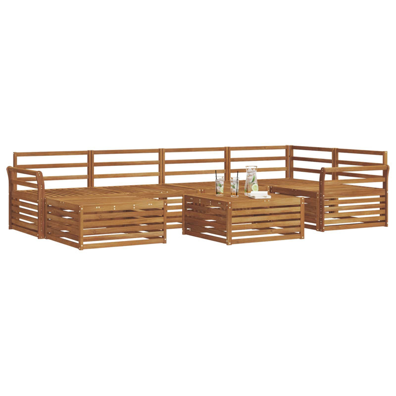 329cm Wide Patio Sectional Set