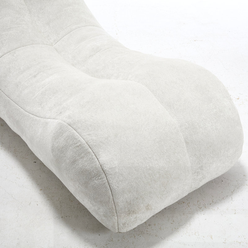 Creative bean bag sofa with High-quality Sponge, White