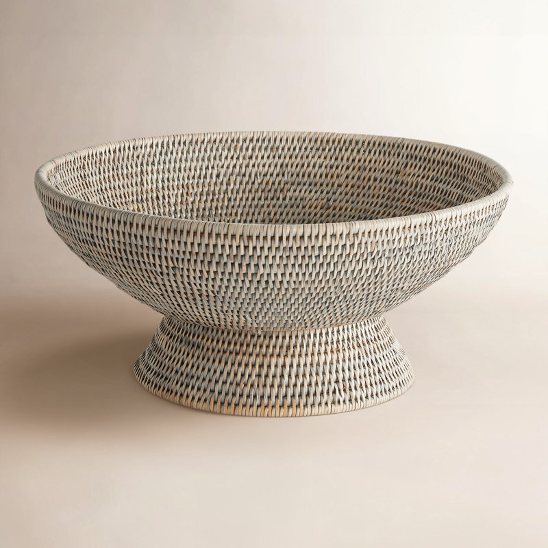 Alyshia Handmade Rattan Decorative Bowl