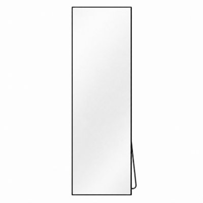 Aluminum Frame Full Length Floor Mirror Standing and Wall Mirror Nano Glass