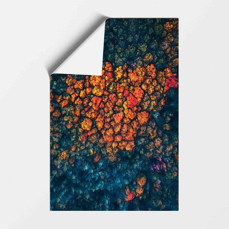 Cluster of Orange Trees - Frameless Print, 84.1 cm H x 59.4 cm W