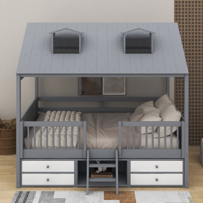 Structure de lit en bois