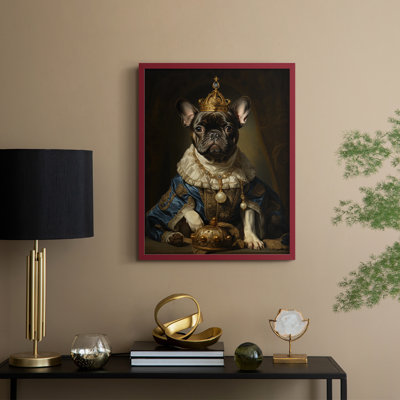 ANIMALS Series CLxxxix - reproduction encadrée de qualité supérieure - prête à être accrochée - aucun clou requis
