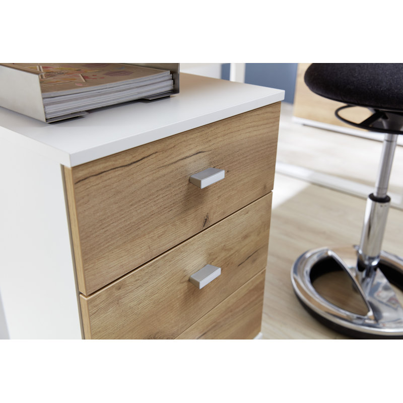 2 Piece Writing Desk Office Set