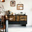 Buffet style rétro minimaliste français