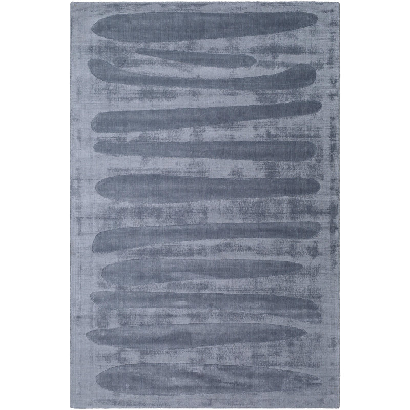 Tapis fabriqué à la main Noshad Pier, Rectangle de 10 pi x 14 pi