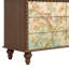 Commode d'entrée Mid-Century en bois massif-1700355031