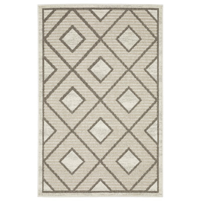 Tapis à motif de treillis Tomiris