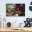 «Farm Life Night and Day» par Bigelow, illustrations sur verre acrylique-1203183399