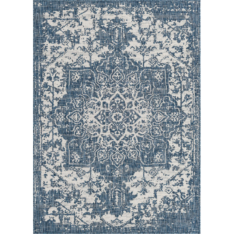 Jill Zarin Dubai Indoor/Outdoor Rug, Rectangle 5 pi 3 po x 8 pi