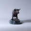 Sculpture de bison