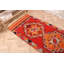 Le tapis kilim turc fabriqué à la main offre le mélange parfait de style bohémien pour la décoration de couloir