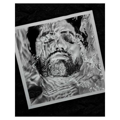 Abyss Of Numbness | Charcoal And Graphite On Paper | By Paras Pringal