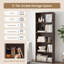 Bibliothèque standard H 67 "x l 23,5" Asuman-1432970828