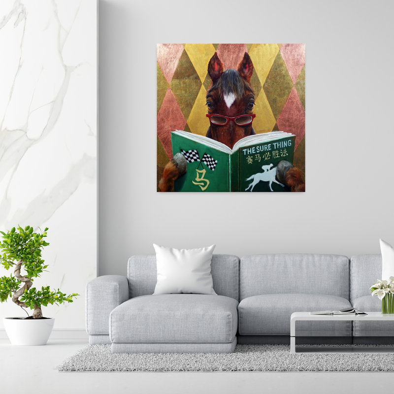Art urbain contemporain Wise Bet, H 48 po x l 48 po