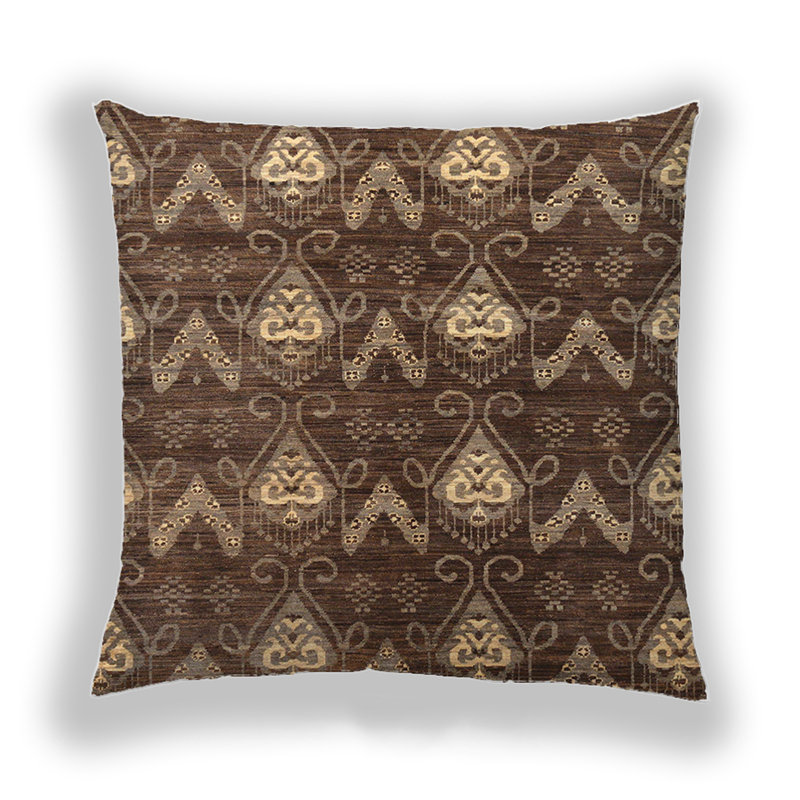 Housse et insert de coussin carré Egill, Microsuède