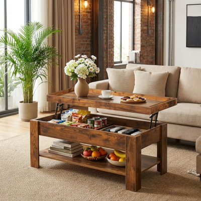 Table basse à plateau relevable Modern