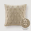 1-Piece 20x20" Cotton Pillow Cover,Linen