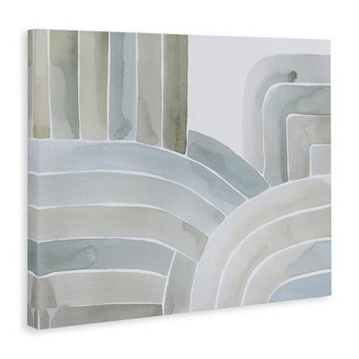 Arched & Curved Lines Canvas Wall Art, design by Grace Popp