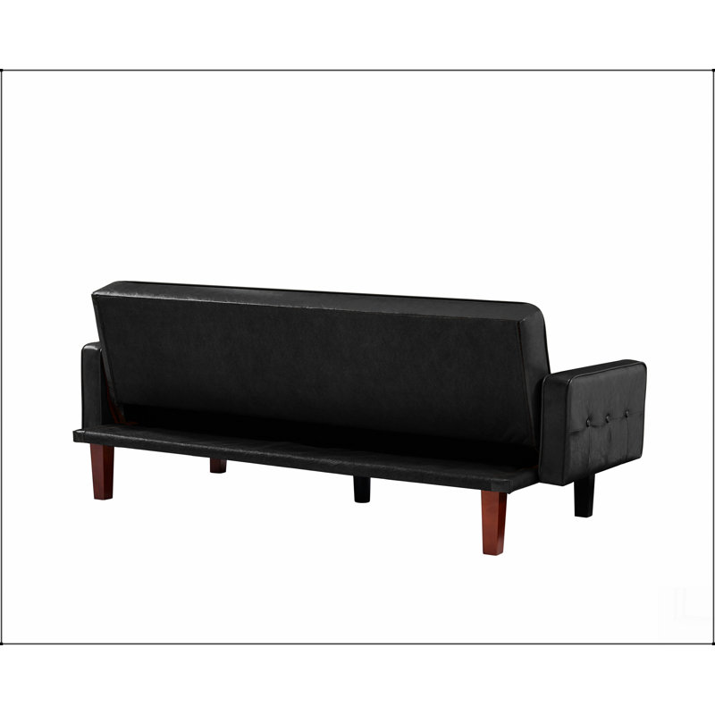 Canapé et canapé-lit - Polyuréthane, Noir
