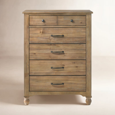 Edan 6-Drawer Wood Chest