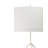 Knot 71'' White Traditional Floor Lamp