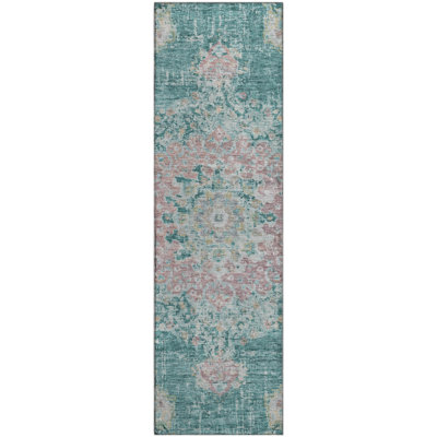 Premium Machine Washable Kelton AMF1236 Global Rug