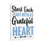 A Grateful Heart - Wrapped Canvas Print-1229141332