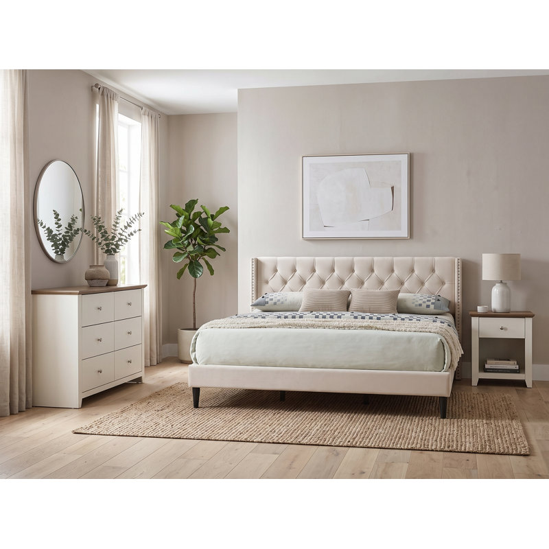 Tevrat 3 Piece Bedroom Set, King