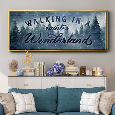 Winter Wonderland- Framed Canvas