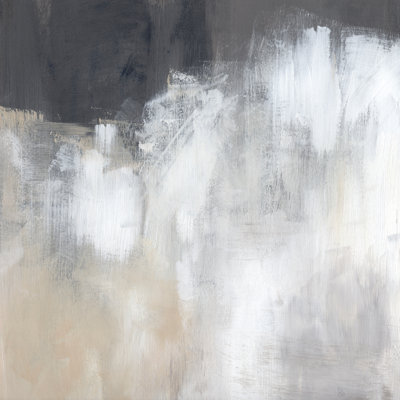 «Neutral Abstract II» par Jennifer Paxton Parker - reproduction d'art sur toile tendue